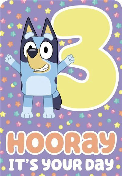 Bluey birthday cards make for wonderful memories