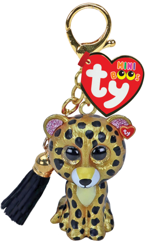 Sterling the Leopard Mini Boos Clip