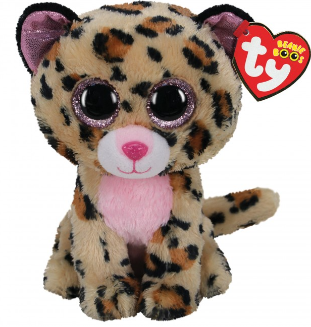 Livvie the Leopard Regular Beanie Boo