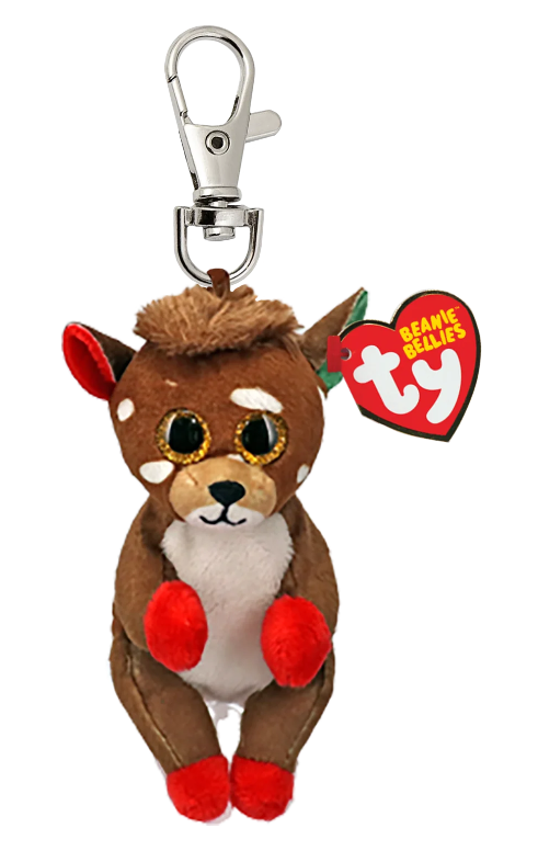 Juno the Reindeer Clip Beanie Bellies