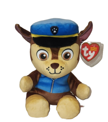 TY Beanie Babies Regular Paw Patrol CHASE the Shepherd