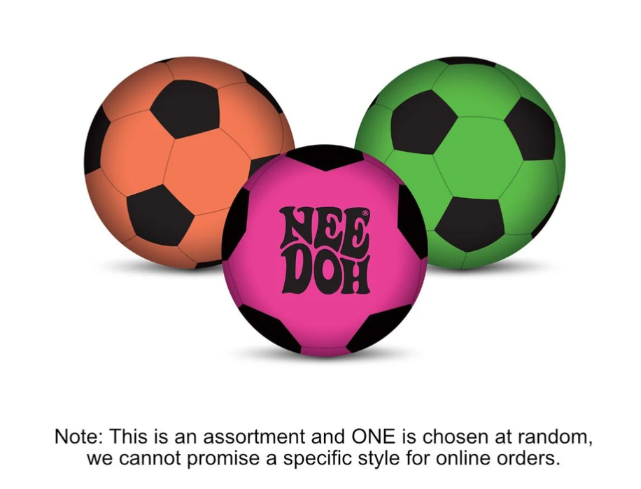 Schylling NeeDoh Hot Shots Football Stress Ball Assortment