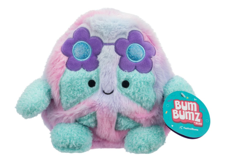 Bumbumz Festival Megs Peace Symbol 7.5" Plush