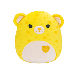 Squishmallows Lexie the Yellow Cheetah 7.5"