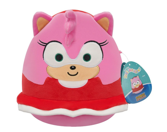 Squishmallows Sega Sonic the Hedgehog Amy Rose 8" Plush