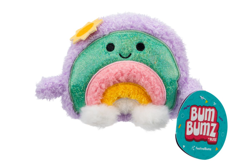 Bumbumz Festival Rory Rainbow 4.5" Plush
