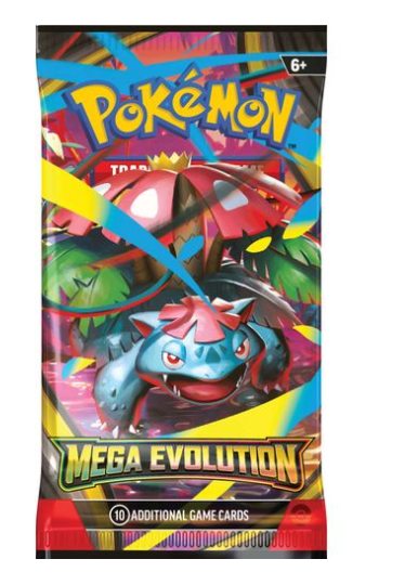 PRE-ORDER POKÉMON TCG Mega Evolution Booster Packs