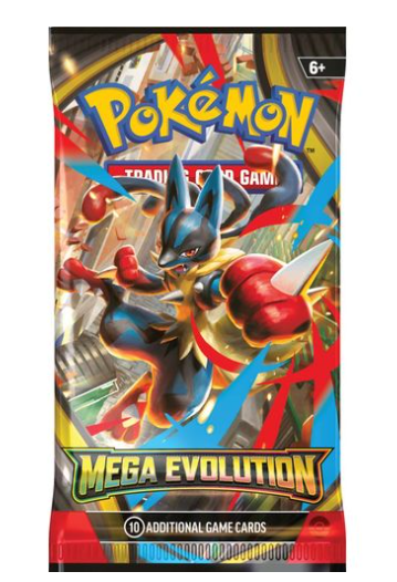 PRE-ORDER POKÉMON TCG Mega Evolution Booster Packs