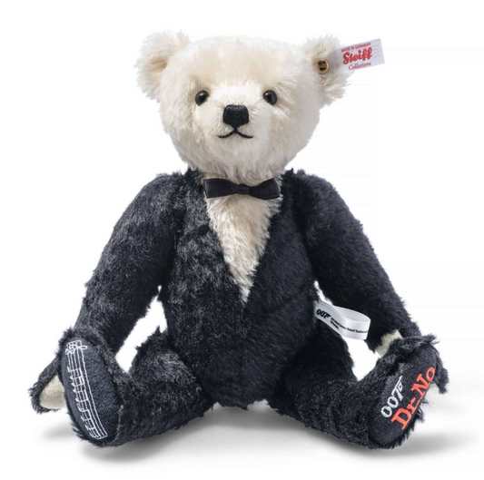 Steiff 007613 James Bond Dr No – Musical Mohair Jointed Bear LE