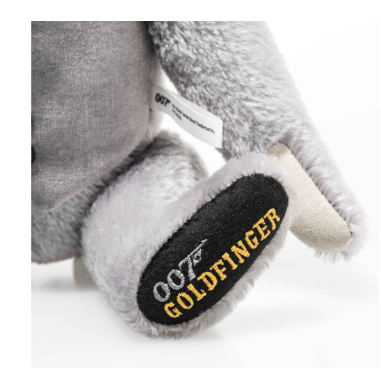 Steiff James Bond Goldfinger Teddy Bear Mohair 007637
