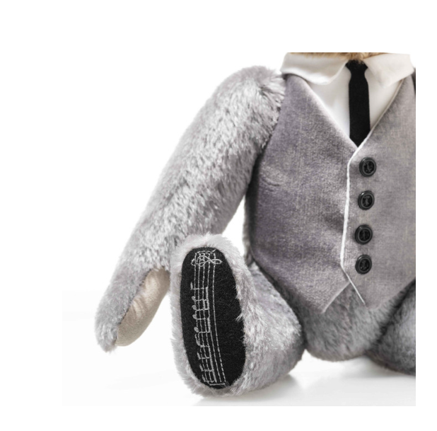 Steiff James Bond Goldfinger Teddy Bear Mohair 007637