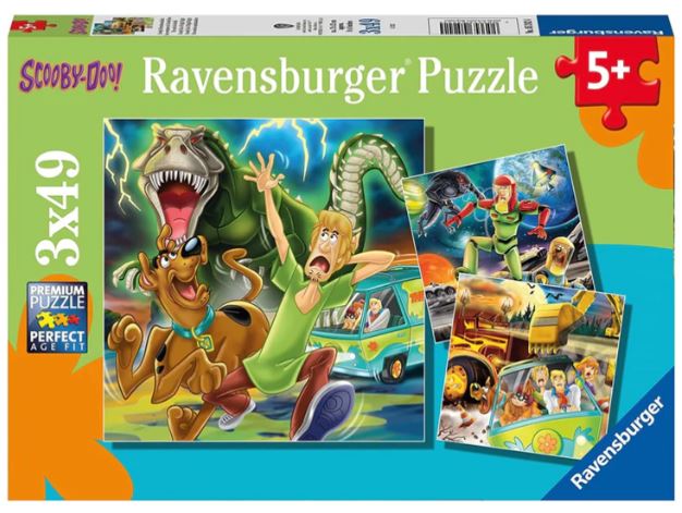 Ravensburger Scooby-Doo 3x49pc Jigsaws