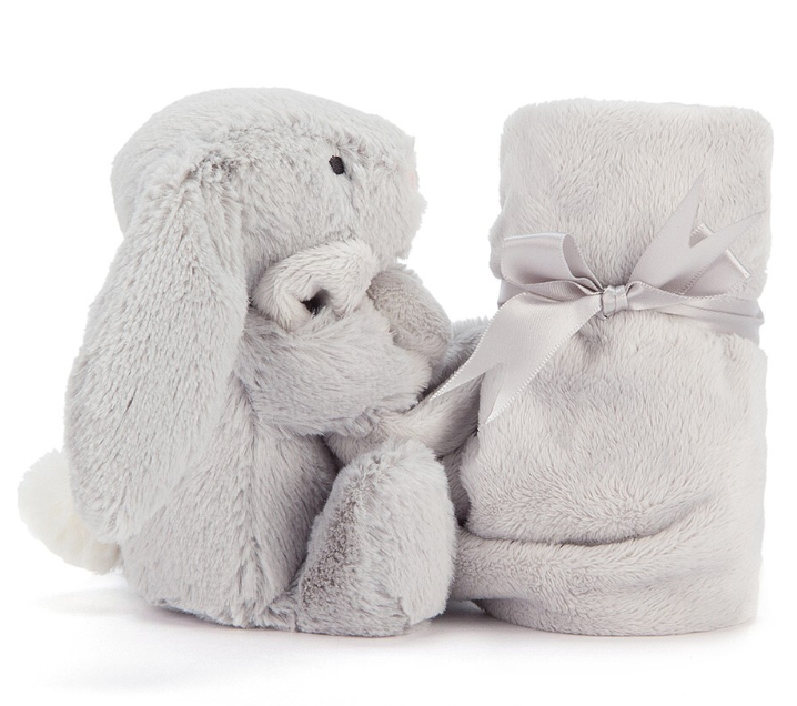 Jellycat Medium Silver Bunny Soother
