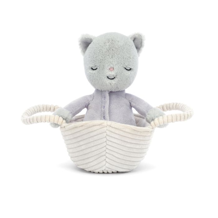 Jellycat Rock-a-Bye Kitten Grey