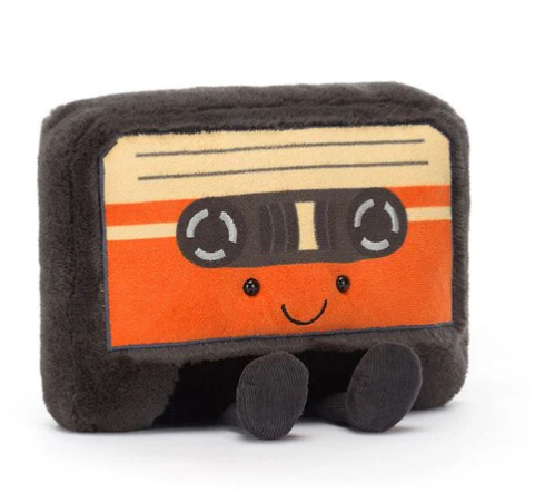 Jellycat Amuseables Cassette Tape