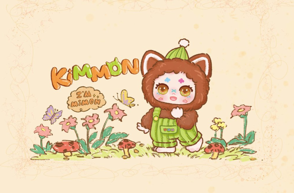 KIMMON MIMON Collectible Mystery Box Plush