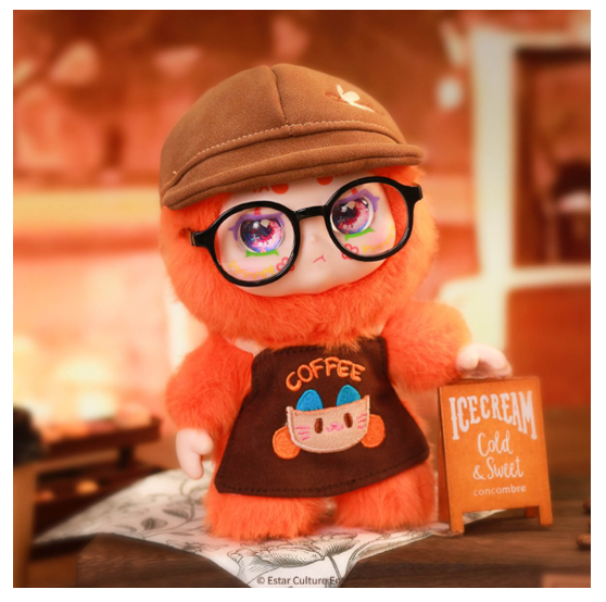 KIMMON Let's Cafe Collectible Mystery Box Plush