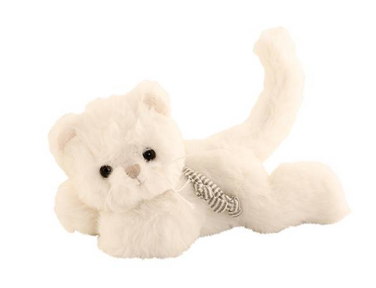 Bukowski  Cosy Cat White - 18 cm