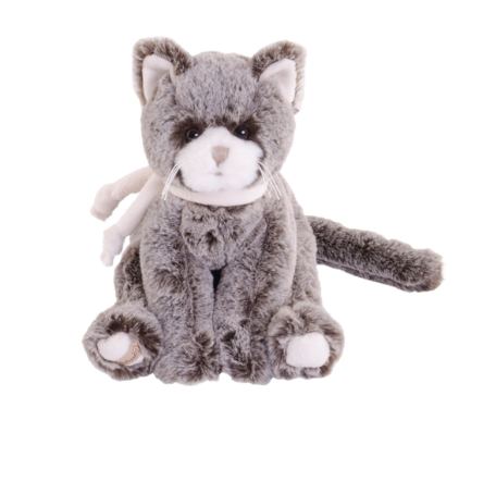 BUKOWSKI plush toy Gray Cat Kitty 25 cm