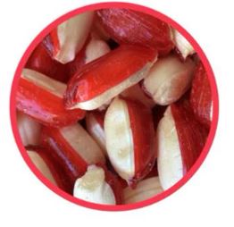 Scott Bros Candy Vintage Strawberries and Cream Boiled Sweets Jar 155g Aust Made