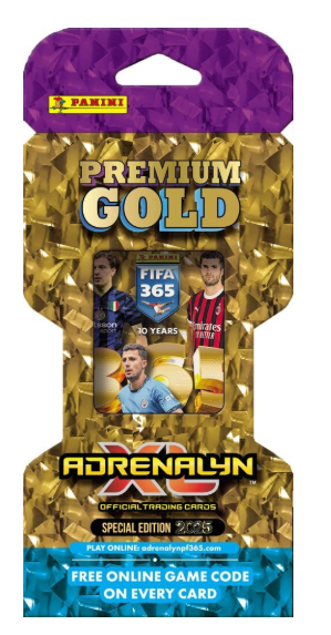 FIFA 365 Adrenalyn XL 2025 Soccer Premium Gold Packets