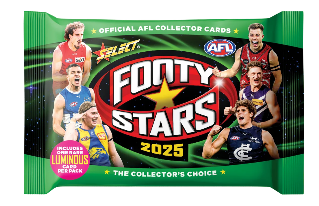 2025 Select Afl Footy Stars Booster Pack