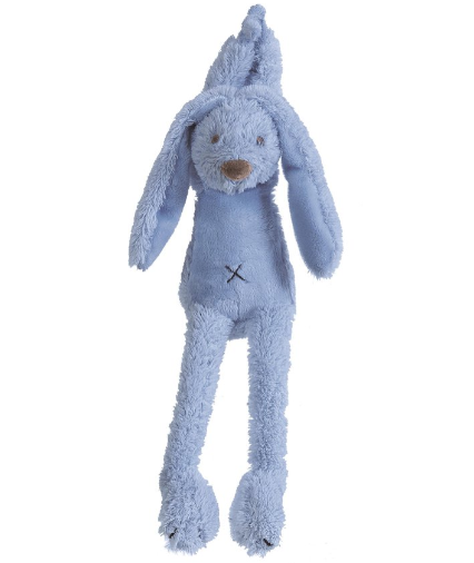 Happy Horse Rabbit Richie Musical Cuddly Toy - Dark Blue
