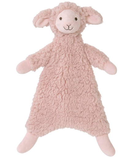Happy Horse Lamb Lotus Cuddle Cloth - Peach Pink