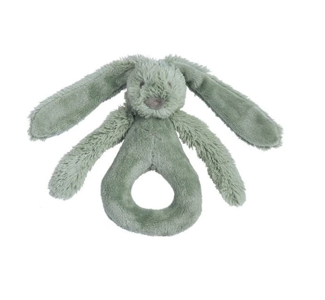 Happy Horse | Rattle bunny Richie green size: 18 cm