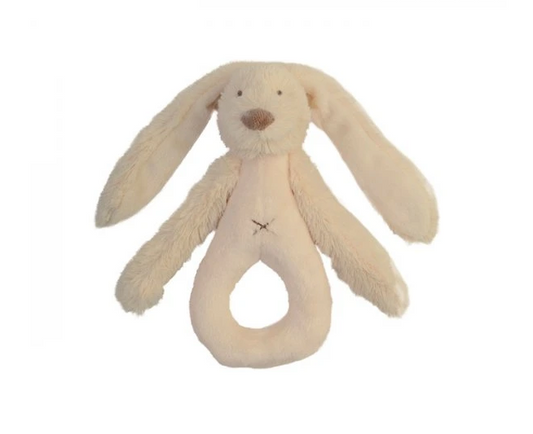 Happy Horse Rattle bunny Richie beige size: 18 cm