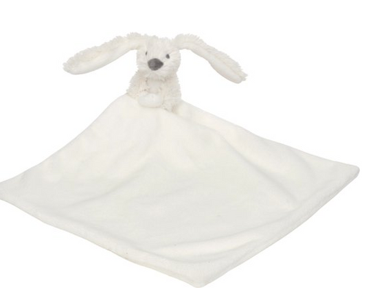 Happy Horse Mini Rabbit Richie with cuddle cloth 28 cm - White