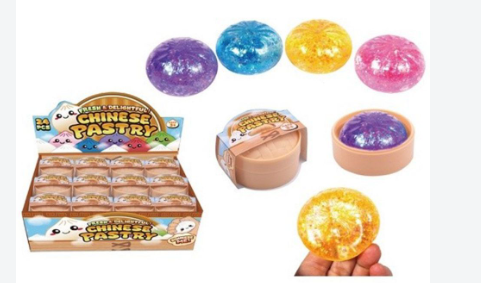 Squishy Mystery Bun Glitter Assorted
