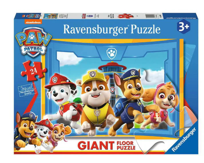 The Ravensburger Paw Patrol 24 Piece Giant Floor Puzzle offers family fun