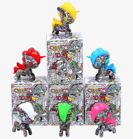 Calling all Manga Fans and Unicorno Lovers! Grab a Tokidoki Manga Mania Blind Box at www.hugsandlove.com.au