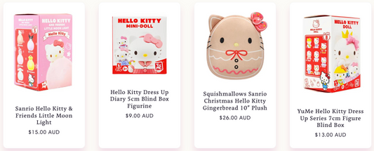 Hello Kitty Blind Boxes and More for Hello Kitty Fans