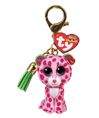 Glamour the Lopard Mini Boos Clip