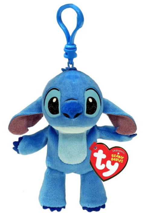 TY Beanie Babies Clip On - Disney STITCH