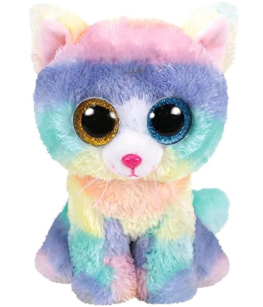 TY Beanie Boo Reg Heather Multi Cat