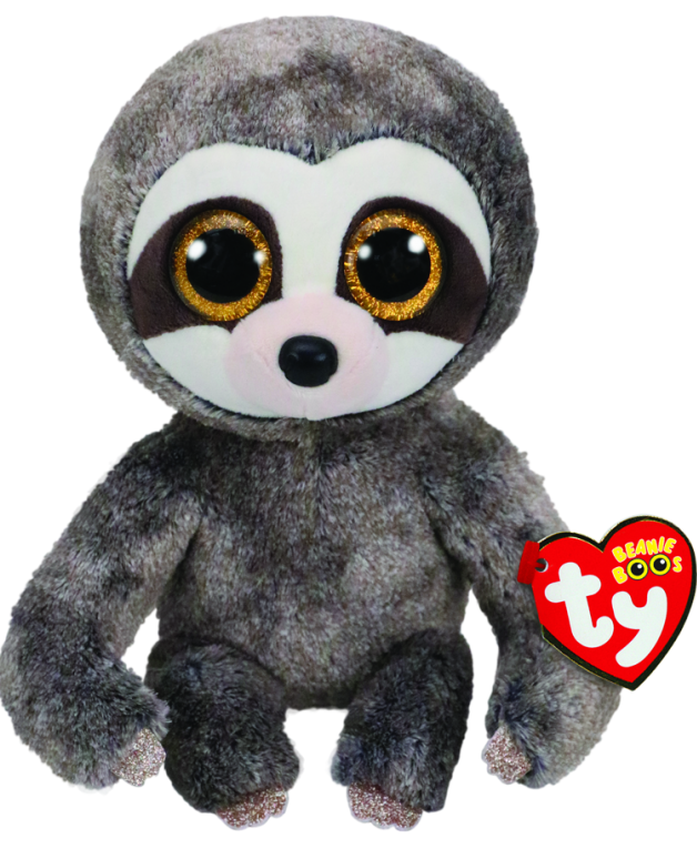 Dangler the Grey Sloth Medium Beanie Boo