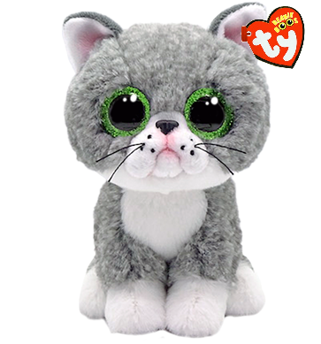 Fergus the Gray Cat Regular Beanie Boo