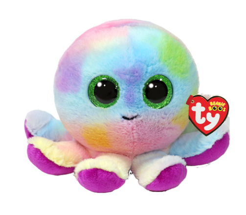 TY Beanie Boos Regular - Bubbles Multi Octopus