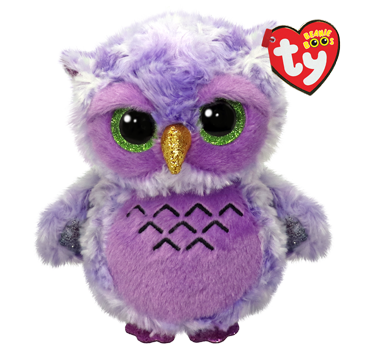 Owlivia the Purple Owl Regular Beanie Boo