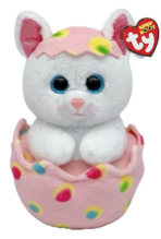 Giggles The Cat in an Easter Egg Regular Beanie Boo