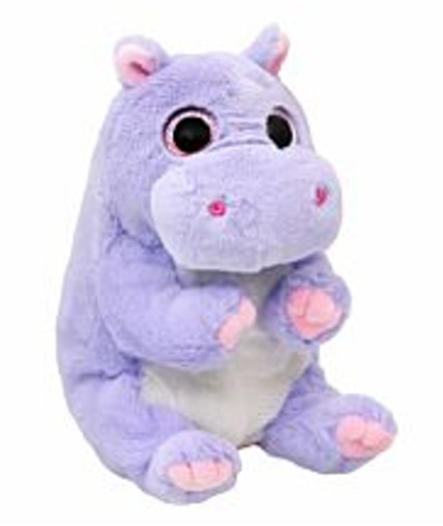 TY Beanie Bellies Regular - Henrietta the Purple Hippo