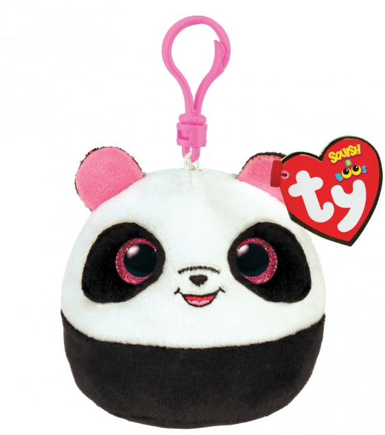 Bamboo the Panda Clip Mini Squish-A-Boo