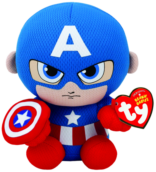 Marvel Captain America Regular Beanie Babies