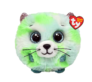 Evie the Green Cat Beanie Balls