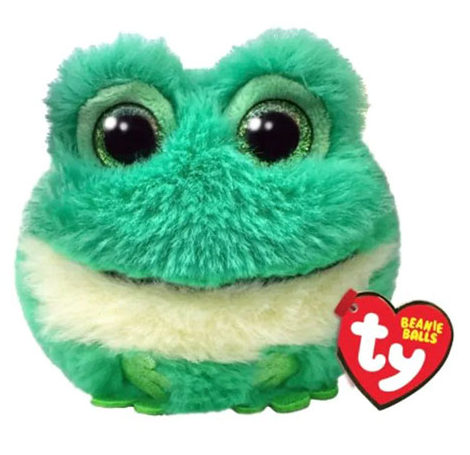 TY Puffies (Beanie Balls) Plush - GILLY the Frog 