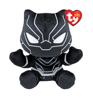 Marvel Black Panther Regular Soft Beanie Babies