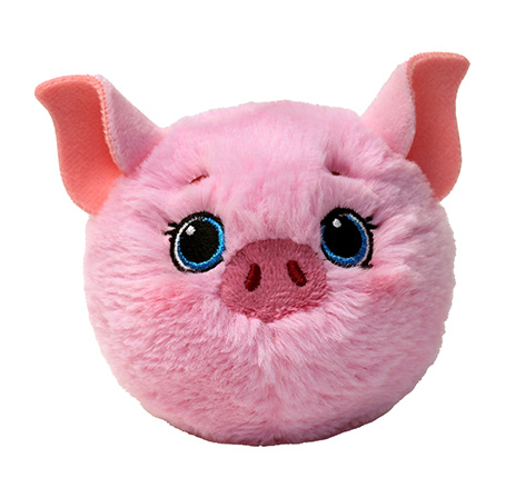 Posey Pink Pig Beanie Bouncer